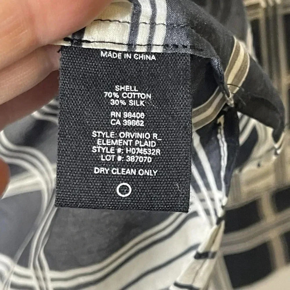 Theory Orvinio Long Sleeve Blouse size Medium - Picture 8 of 9